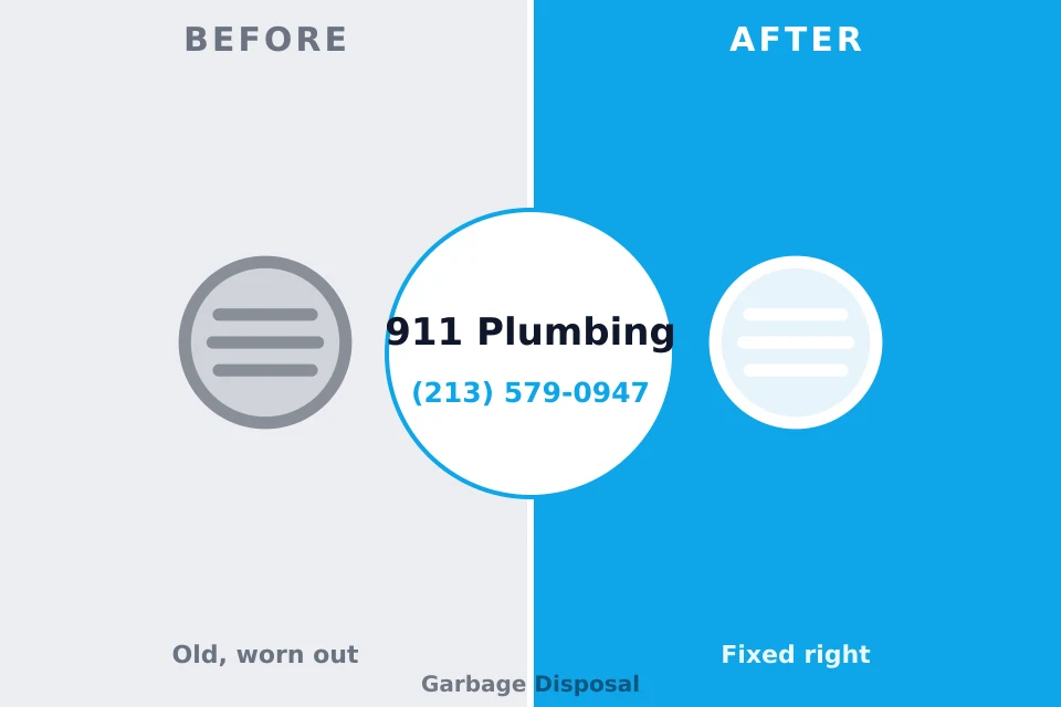 Before and after: plumbing repair Monson Center, MA